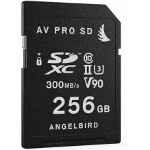 Atminties kortelė - Angelbird AV PRO SD 256GB V90 300MB / s skaitymas 260MB / s rašymas