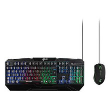 KEYBOARD+ MOUSE GS102 BLACK / MRGS102-UK MEDIARANGE