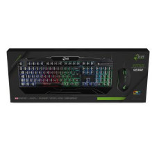 KEYBOARD+ MOUSE GS102 BLACK / MRGS102-UK MEDIARANGE