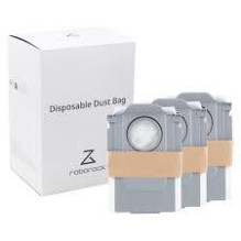 Vacuum Cleaner Accessory, ROBOROCK, Disposable Dust Bag 3-pack, White, For OC0 / Q70+ / Q70 Max+ / OC5 / Q75+ / Q75 Max+