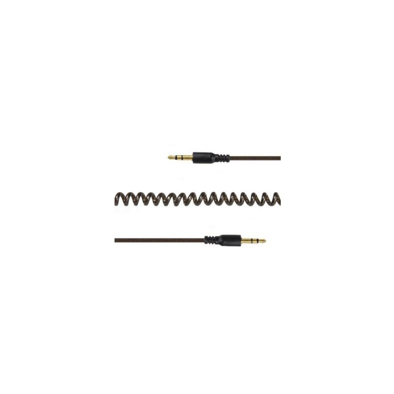 CABLE AUDIO 3.5MM 1.8M SPIRAL / CCA-405-6 GEMBIRD