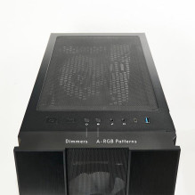 Case, CHIEFTEC, HUNTER 2, MidiTower, Not included, ATX, MicroATX, MiniITX, Colour Black, GS-02B-OP