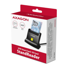 CARD READER STAND SMARTCARD / ID / USB2.0 1.3M CRE-SM4N AXAGON