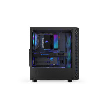 Case, ENDORFY, Signum 300 ARGB, MidiTower, Case product features Transparent panel, Not included, ATX, MicroATX, MiniITX