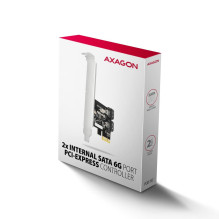 SSD ACC I / O CONTROLLER PCIE / 2XSATA 6G PCES-SJ2 AXAGON SSD ACC I / O CONTROLLER PCIE / 2XSATA 6G PCES-SJ2 AXAGON