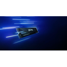 SSD, KINGSTON, FURY, 4TB, M.2, PCIe Gen5, NVMe, 3D TLC, Įrašymo greitis 14000 MB/s, Skaitymo greitis 14800 MB/s, 2,3 mm,
