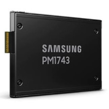 SSD, SAMSUNG, SSD serija PM1743, 7.68TB, PCIe Gen5, NVMe, NAND flash technologija TLC, Rašymo greitis 6000 MB/s, Skaitym