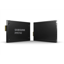 SSD, SAMSUNG, SSD serija PM1743, 7.68TB, PCIe Gen5, NVMe, NAND flash technologija TLC, Rašymo greitis 6000 MB/s, Skaitym