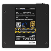 Power Supply, ENDORFY, SUPREMO FM6, 850 Watts, Efficiency 80 PLUS GOLD, MTBF 100000 hours, EY7A012