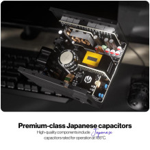 Maitinimo šaltinis, ENDORFY, SUPREMO FM6, 850 vatų, efektyvumas 80 PLUS GOLD, MTBF 100 000 valandų, EY7A012