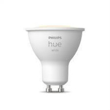 Išmanioji lemputė, PHILIPS, energijos sąnaudos 4,2 vatai, šviesos srautas 400 liumenų, 2700 K, 220 V–240 V, Bluetooth / 