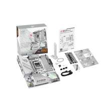 Pagrindinė plokštė, ASUS, AMD B850, SAM5, Micro-ATX, DDR5 atmintis, 4 atminties lizdai, 1xPCI-Express 5.0 16x, 4xM.2, 1x