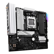 Pagrindinė plokštė, ASROCK, AMD B850, SAM5, Micro-ATX, DDR5 atmintis, 4 atminties lizdai, 1xPCI-Express 4.0 4x, 1xPCI-Ex