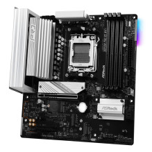 Pagrindinė plokštė, ASROCK, AMD B850, SAM5, Micro-ATX, DDR5 atmintis, 4 atminties lizdai, 1xPCI-Express 4.0 4x, 1xPCI-Ex
