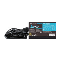 Maitinimo šaltinis, SEASONIC, G12 GC, 850 vatų, efektyvumas 80 PLUS GOLD, MTBF 100 000 valandų, G12GC-850