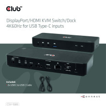 NB ACC DOCKING STATION / USB-C 120W CSV-1585 CLUB3D