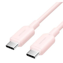 USB-C–USB-C jungtis / 1M, rožinė, TRCPF, VENTION