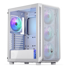 Case, ENDORFY, ATX / micro ATX / Mini-ITX, White, Midi Tower, PC, EY2A018