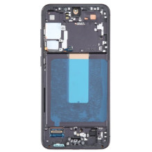 Ekranas Samsung S916 S23+ 5G su lietimui jautriu stikliuku ir rėmeliu Phantom Black OLED (real size)