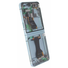 Middle housing Samsung F731 Z Flip5 5G Mint / Green originalus (used Grade B)
