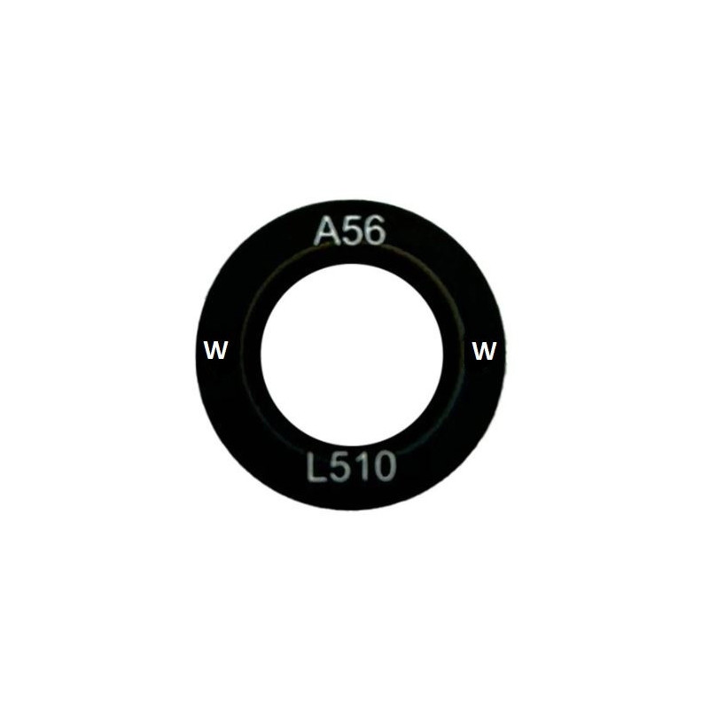 Samsung A566 A56 5G kameros stikliukas Black (lens Wide) 1pcs (service pack)