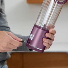 Ninja BC151EUPR blender Portable blender Purple, Transparent