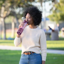 Ninja BC151EUPR blender Portable blender Purple, Transparent