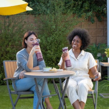 Ninja BC151EUPR blender Portable blender Purple, Transparent