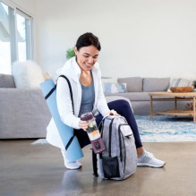 Ninja BC151EUPR blender Portable blender Purple, Transparent