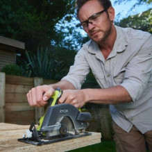 Ryobi R18CSP-0 Circular saw 18 V grey, green
