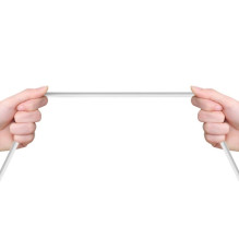 Dudao USB Type C 2.1A 1m white cable (L4T 1m white)