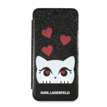 Karl Lagerfeld Valentine iPhone X / Xs dėklas – juodas