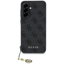 Guess 4G Charms Collection dėklas, skirtas Samsung Galaxy A56 - juodas