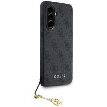Guess 4G Charms Collection case for Samsung Galaxy A56 - black