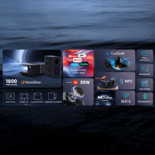 „Yaber K3 Pro LCD FullHD 1080p“ multimedijos projektorius su JBL garsiakalbiais ir žemųjų dažnių garsiakalbiu – juodas „Yaber K3 Pro LCD FullHD 1080p“ multimedijos projektorius su JBL garsiakalbiais ir žemųjų dažnių garsiakalbiu – juodas