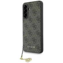 Guess 4G Charms Collection dėklas, skirtas Samsung Galaxy A36 Brown