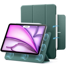 ESR „Rebound“ magnetinis dėklas, skirtas „iPad Pro 12.9' 2020 / 2021 / 2022“ / „iPad Air 13' 2024 / 2025“ – žalias