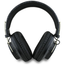 Guess ENC Metal 4G Logo Over-Ear Headphones - Black