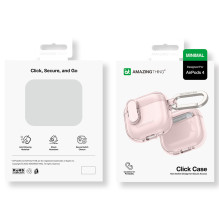 AmazingThing Minimal Case for AirPods 4 - Pink