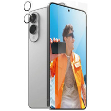 PanzerGlass Hoops+UWF 2in1 Glass+Lens for Samsung Galaxy S25 Edge - transparent