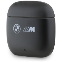 BMW M Metal M Logo Print ANC-ENC TWS Bluetooth Headphones - Black