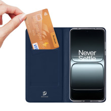 „Dux Ducis Skin Pro“ atverčiamas dėklas, skirtas „OnePlus 13T“ – mėlynas