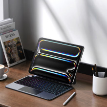 „Etui z klawiaturą Dux Ducis“ (MK serija) ir „iPad Pro 11'“ (2024 m.) – czarne