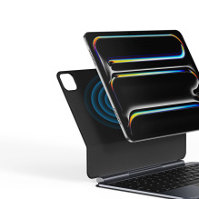 „Etui z klawiaturą Dux Ducis“ (MK serija) ir „iPad Pro 11'“ (2024 m.) – czarne