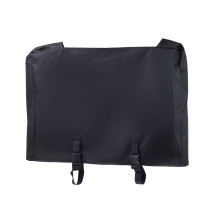 Wozinsky WZP-100 beach, tourist, garden trolley, durable, wide wheels, with safety net up to 100 kg - black