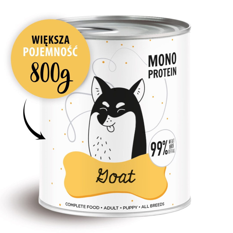 Dog Food - PAKA ZWIERZAKA Pepe Goat Wet Grain Free 800g