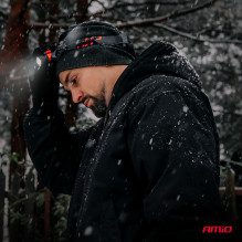 Įkraunamas priekinis žibintas T6 3600mAh (BATT) AMIO-04665