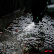 Įkraunamos kaklo apžiūros lempos 2xP50 1000mAh (BATT) AMIO-04671