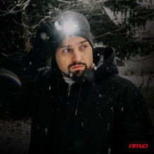 Rechargeable headlamp with motion sensor XPG+COB 1000mAh (BATT) AMIO-04663