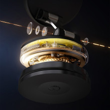 „Dudao F24PRO MagSafe“ suderinamas automobilio laikiklis su siurbtuku, skirtas priekiniam stiklui arba prietaisų skydeli